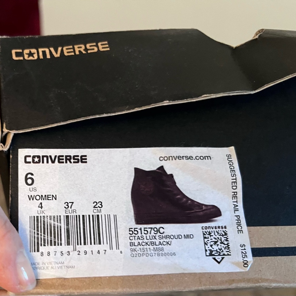 CONVERSE-CTAS LUX SHROUD MIX BLK/BLK - Picture 9 of 9